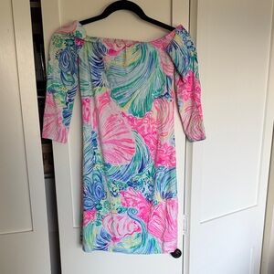 Lilly Pulitzer Multicolor Off-Shoulder Dress